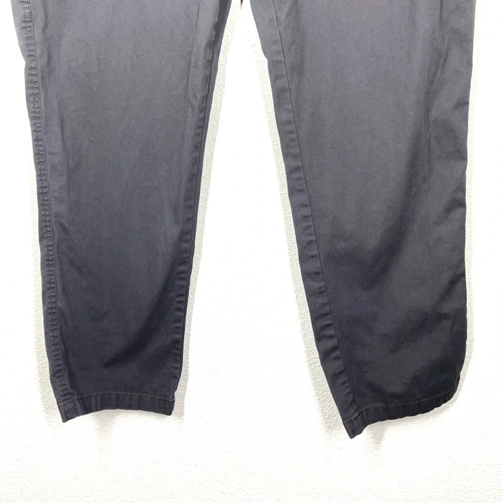 WP Weatherproof Cargo Hiking Pants Gray 40x32 Cotton Spandex Velcro Pockets